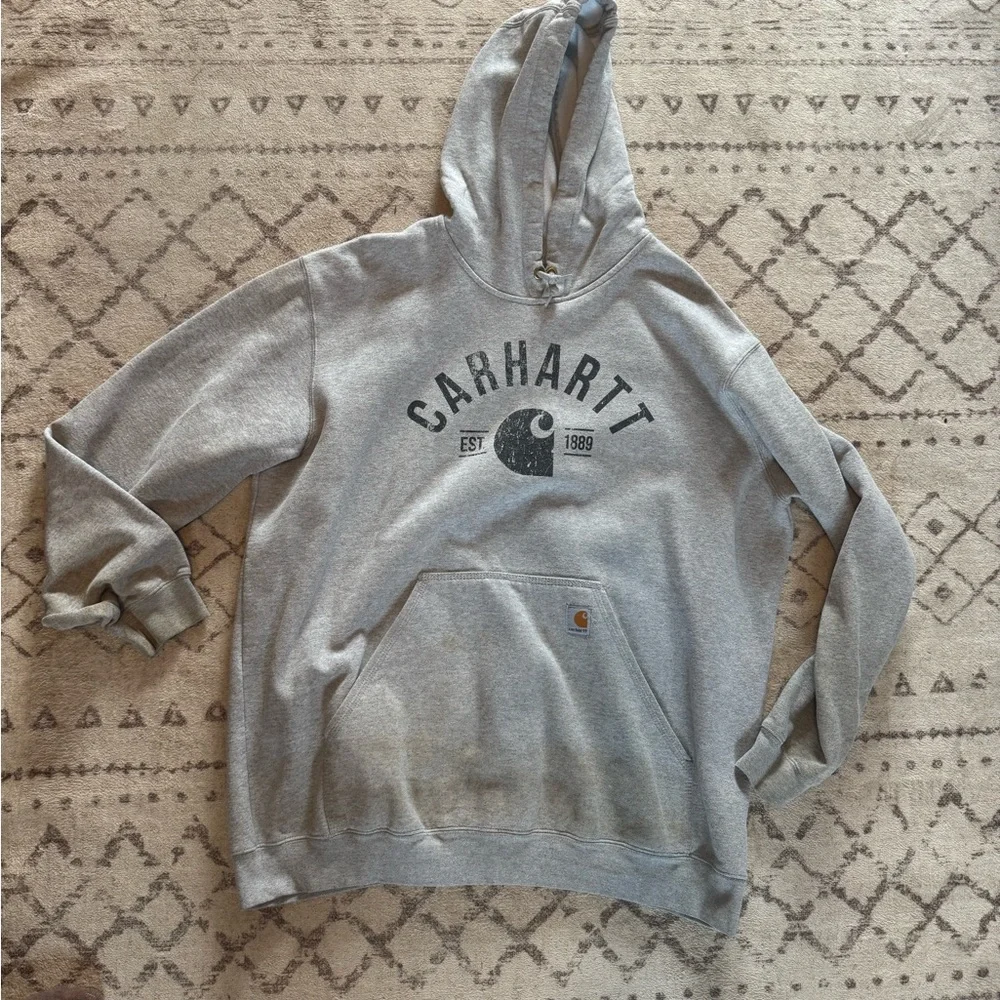 Mens XL original fit carhartt hoodie - Picture 1 of 3